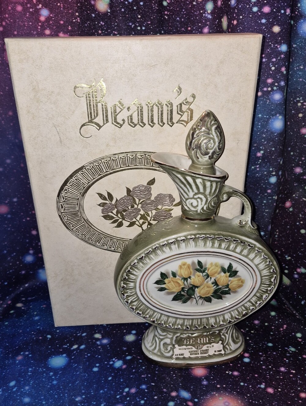 🥃 Vintage 1969 Jim Beam “150 Months Old” Bourbon Decanter | Regal China
